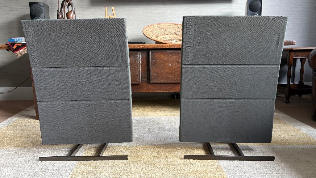 Bang en Olufsen luidsprekers Red Line, Ophalen, Vloerstaande luidspreker, Gebruikt, Inclusief standaarden