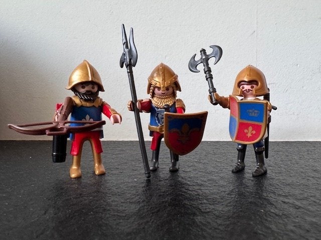 Playmobil 6379 Drie Leeuwenridders, Kinderen en Baby's, Ophalen of Verzenden