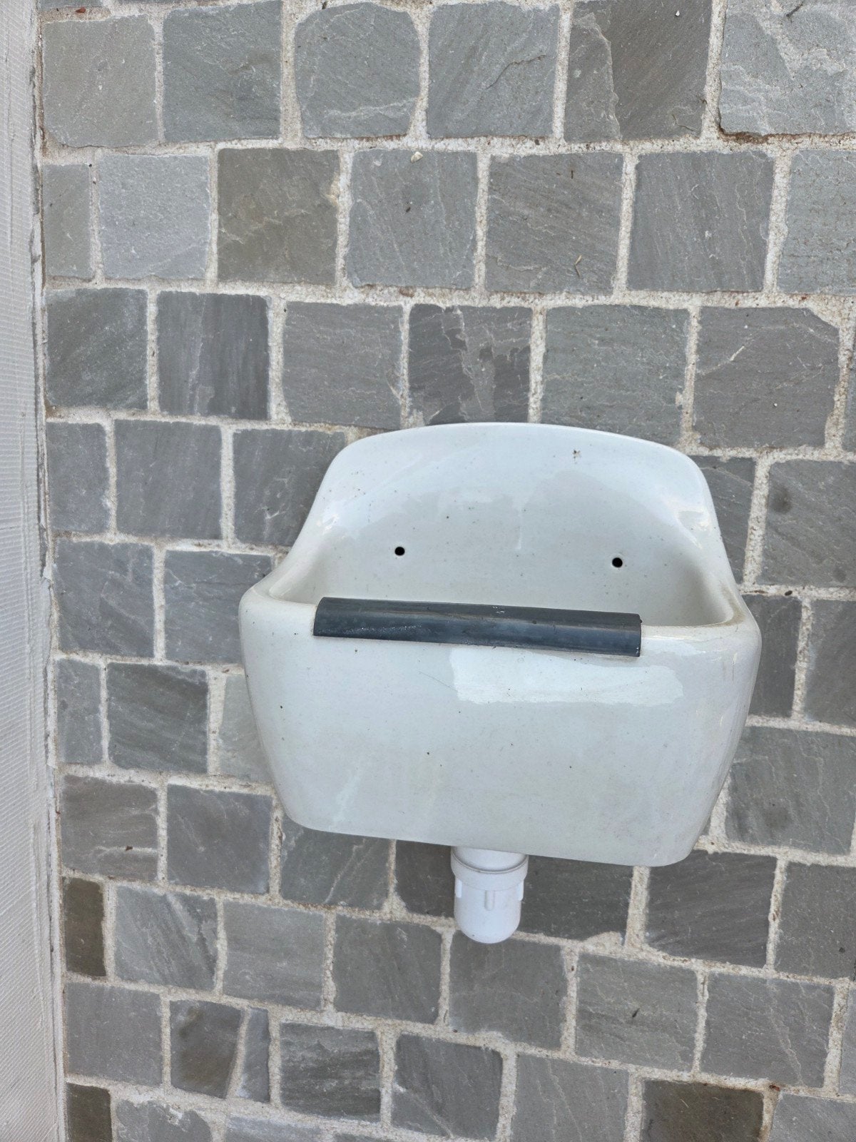 Evier ceramique, Bricolage & Construction, Enlèvement, Utilisé, Lavabo