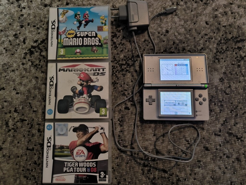 Nintendo DS, mario kart, super mario bros, tiger woods, Games en Spelcomputers, Games | Nintendo DS, Ophalen, Gebruikt