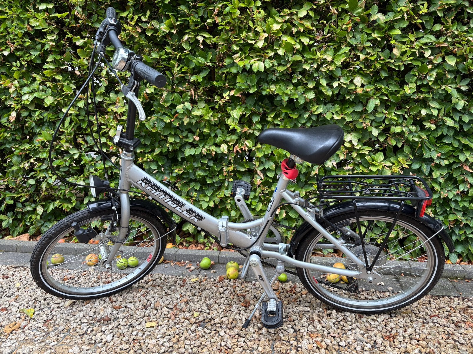Plooifiets, Fietsen en Brommers, Fietsen | Vouwfietsen, 16 tot 18 inch, Zo goed als nieuw, Totaal opvouwbaar, Dames
