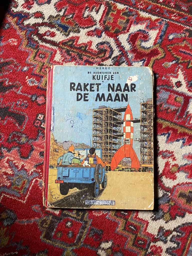 Hergé Kuifje Raket naar de maan, Collections, Enlèvement, Tintin, Utilisé