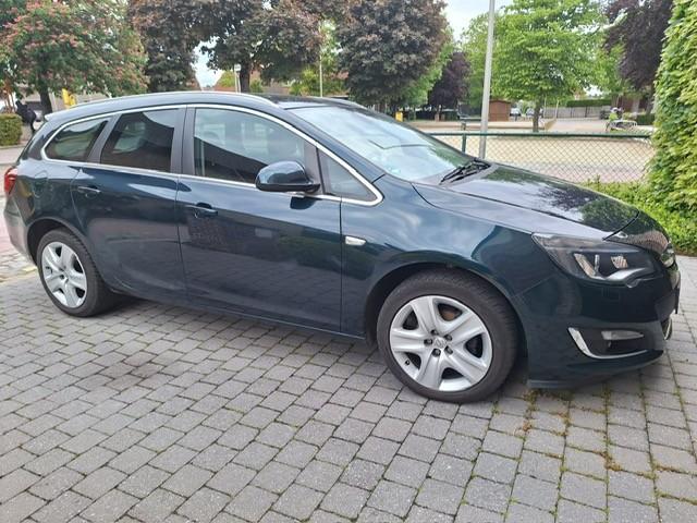Opel Astra 2015 1.4 Turbo Benzine, Auto's, Radio, Leder, Handgeschakeld, 5 deurs