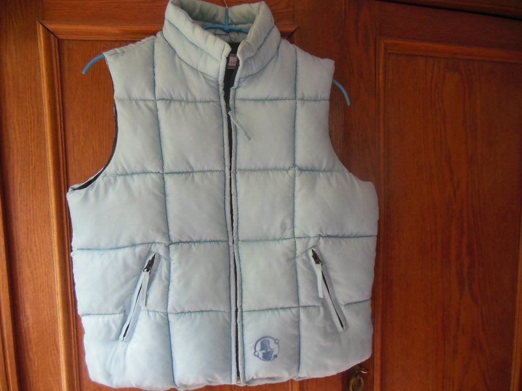 Lichtblauwe winter bodywarmer - Y2K - merk Zembla - S/M, Kleding | Dames, ANDERE, Blauw, Ophalen of Verzenden, Maat 36 (S)