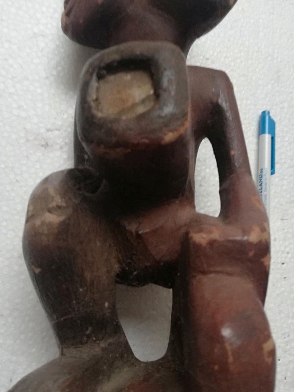 Kongo villi nkisi beeld, Antiek en Kunst, Ophalen of Verzenden, Beeld