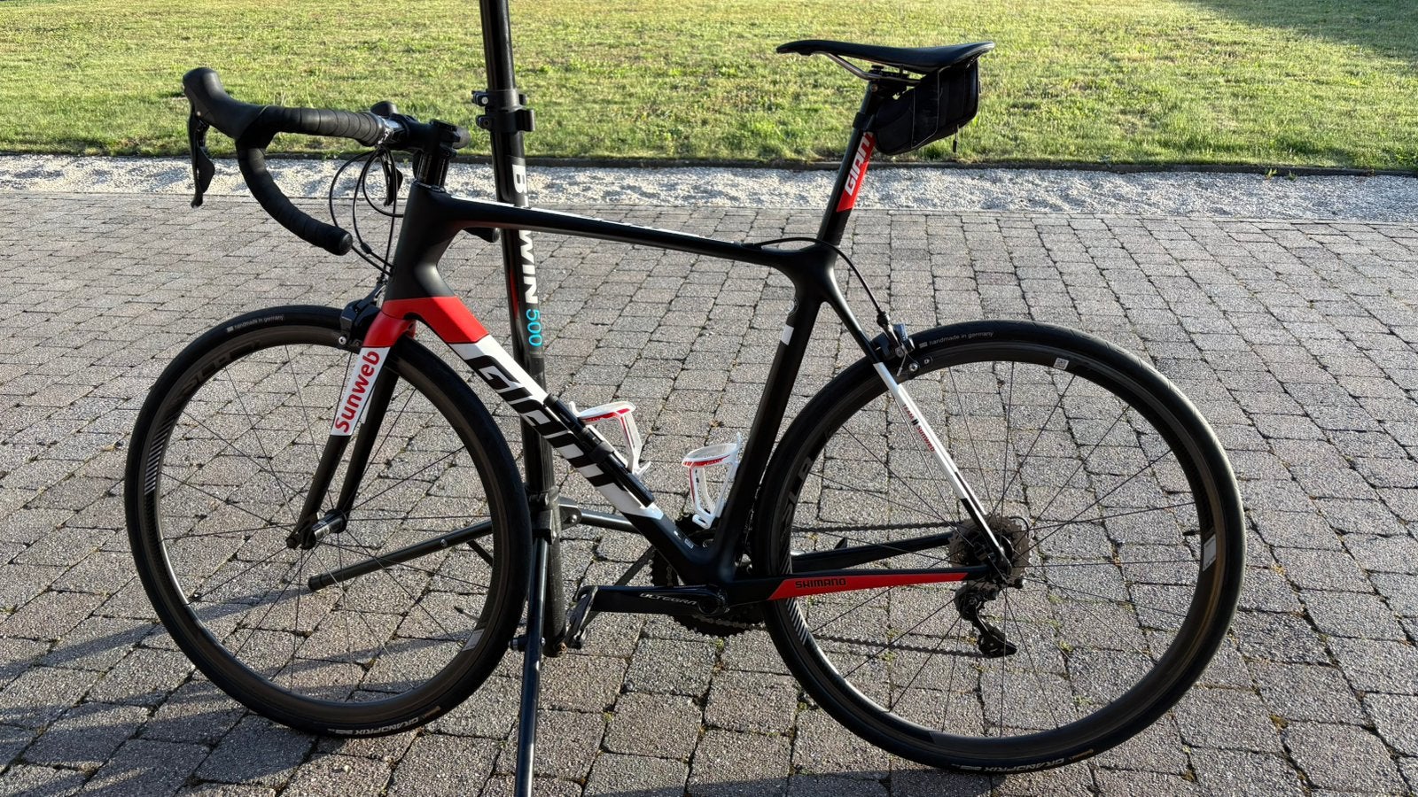 Giant TCR Pro Team 2018 - volledig Ultegra - top onderhouden, Frein sur jante, 57 à 61 cm, Enlèvement, 28 pouces