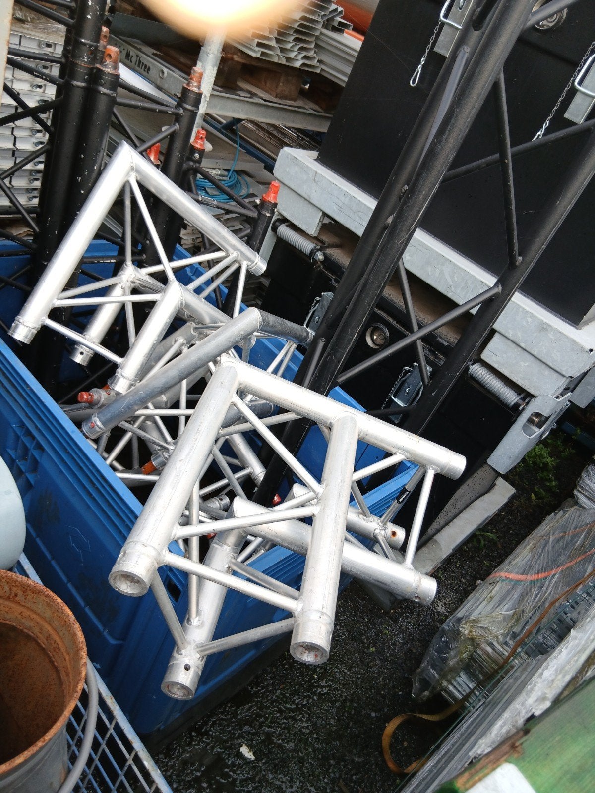 trus prolyte basline driehoekx 30 d  50 cmlang 7 stuks en ho, Ophalen, Gebruikt, Overige typen