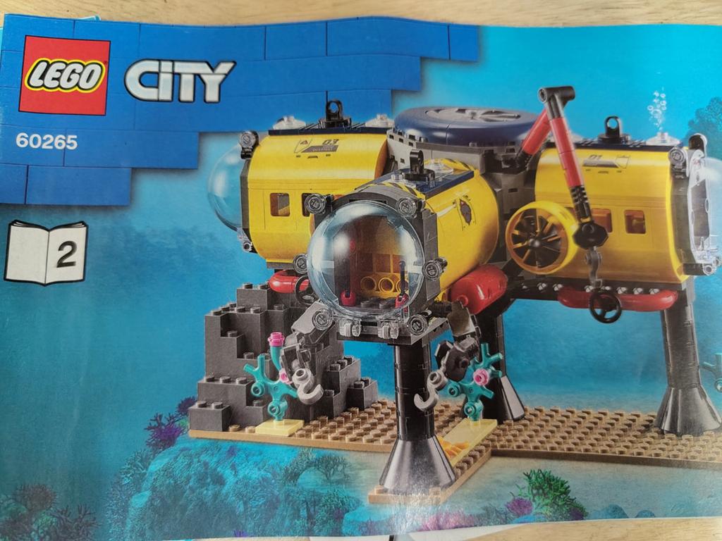 Lego set 60265 oceaan onderzoeksbasis, Ophalen of Verzenden, Lego