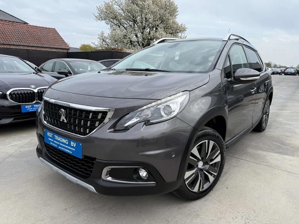 Peugeot 2008 1.2i 110PK AUTOMAAT NAVIGATIE LEDER CAMERA CARP, Auto's, Automaat, Gebruikt, 1199 cc, 110 g/km