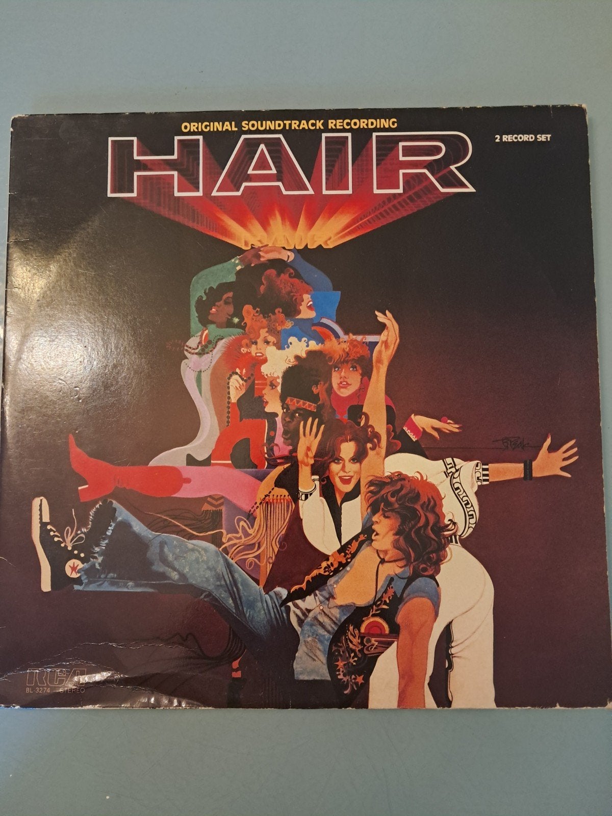 Hair..1979 movie soundtrack.. 2lp, Cd's en Dvd's, Vinyl | Filmmuziek en Soundtracks, Soundtrack, Verzenden, Zo goed als nieuw