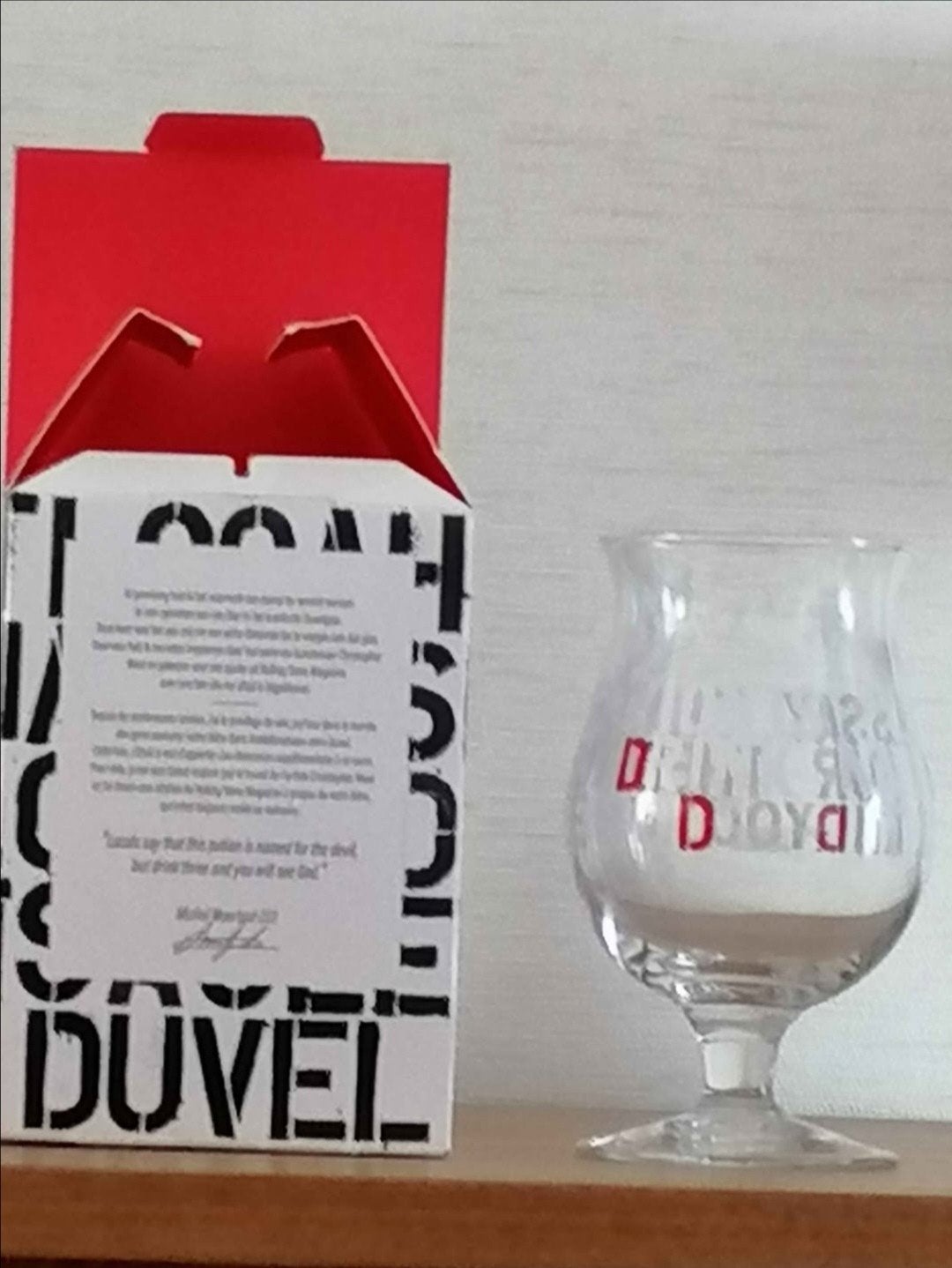 3 splinternieuwe DUVEL GLAZEN. 5EURO PER GLAS., Ophalen, Duvel