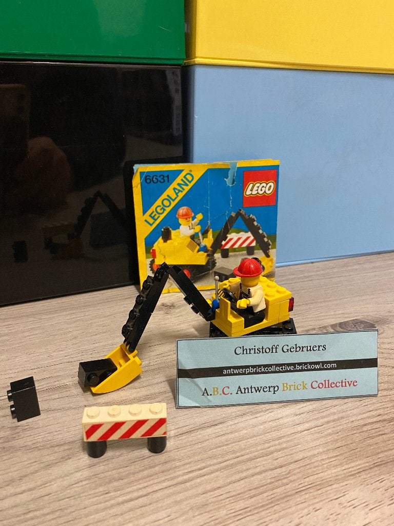 Lego Legoland - 6631 - Steam Shovel, Ophalen, Gebruikt, Lego, LEGOLAND