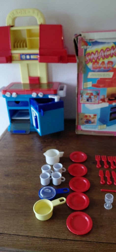 Snackbar, Ophalen, Zo goed als nieuw, Kunststof, Speelkeuken