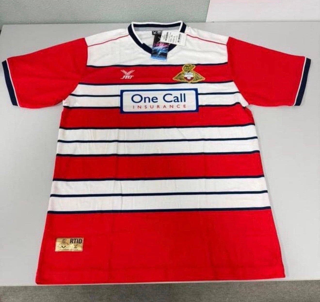 NIEUW Doncaster Rovers 2016-2017 Home Voetbal Shirt 2XL XXL, Groter dan maat XL, Ophalen of Verzenden, Nieuw, Shirt
