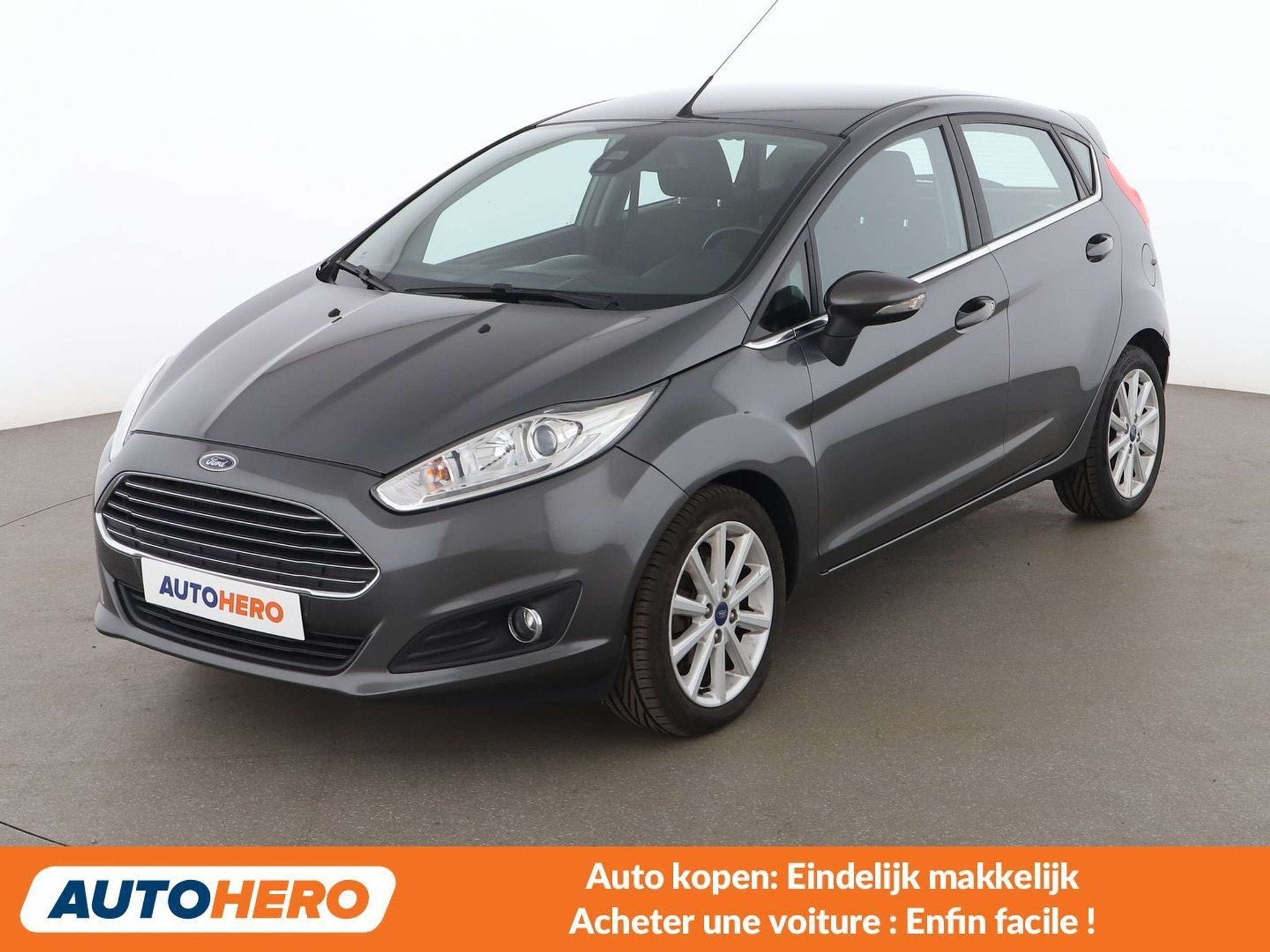Ford Fiesta 1.5 TDCi Titanium (bj 2016), Auto's, Ford, Voorwielaandrijving, Stof, Zwart, 5 deurs