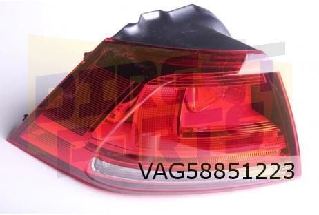 Volkswagen Golf VII (10/12-2/17) achterlicht Links buiten OE, Neuf, -, Volkswagen, -