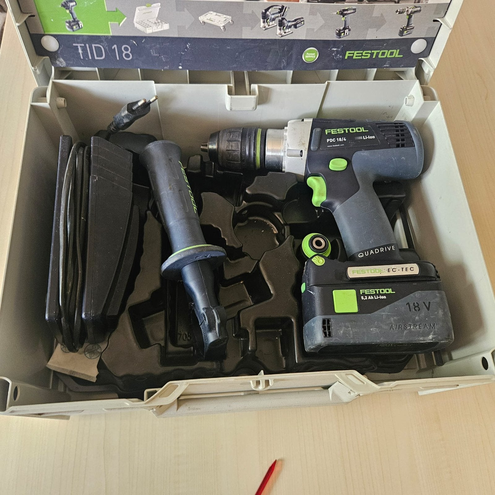 FESTOOL EC-TEC, Ophalen, Gebruikt, Boormachine