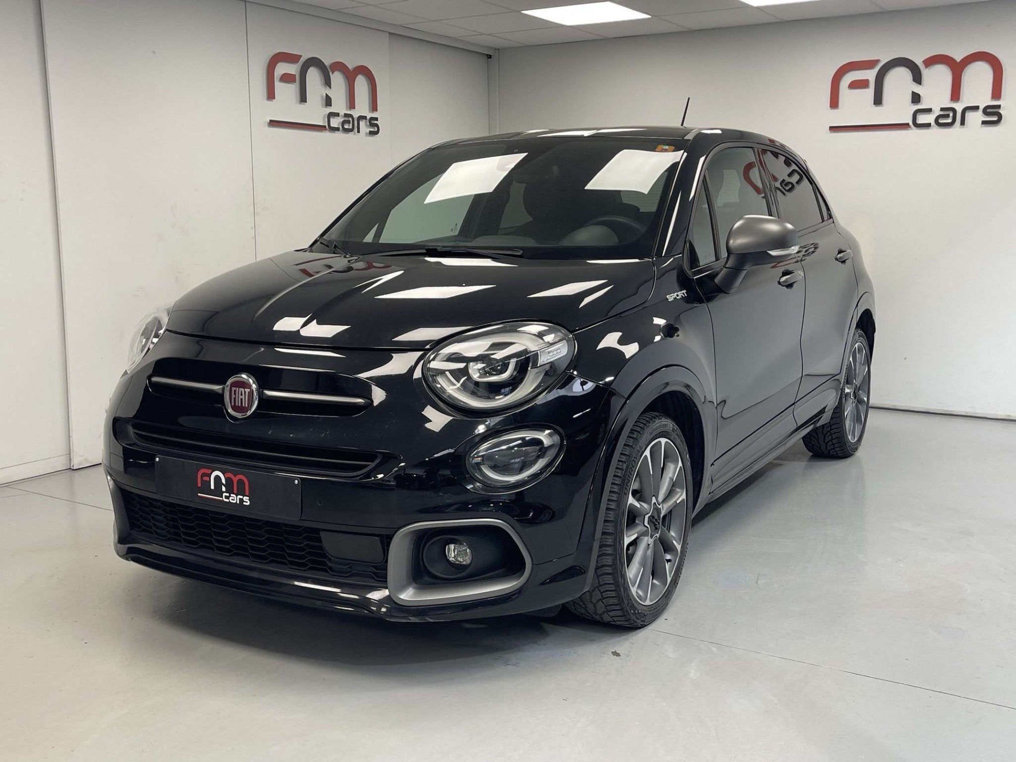 Fiat 500X 1.0 benzine Sport bwj2020 Keyless Navi Cruise Gara, Auto's, Gebruikt, 500X, Zwart, Bedrijf