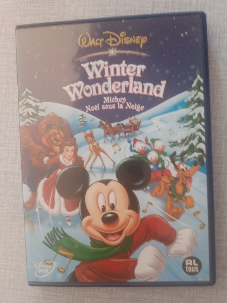 Disney Mickey Noël sous la neige, pluto,..., Noël, Comprend un DVD, Enlèvement, Néerlandais