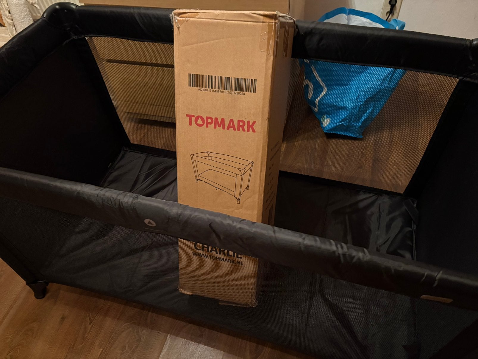 Reisbedje van Topmark, Enlèvement, Lit de voyage