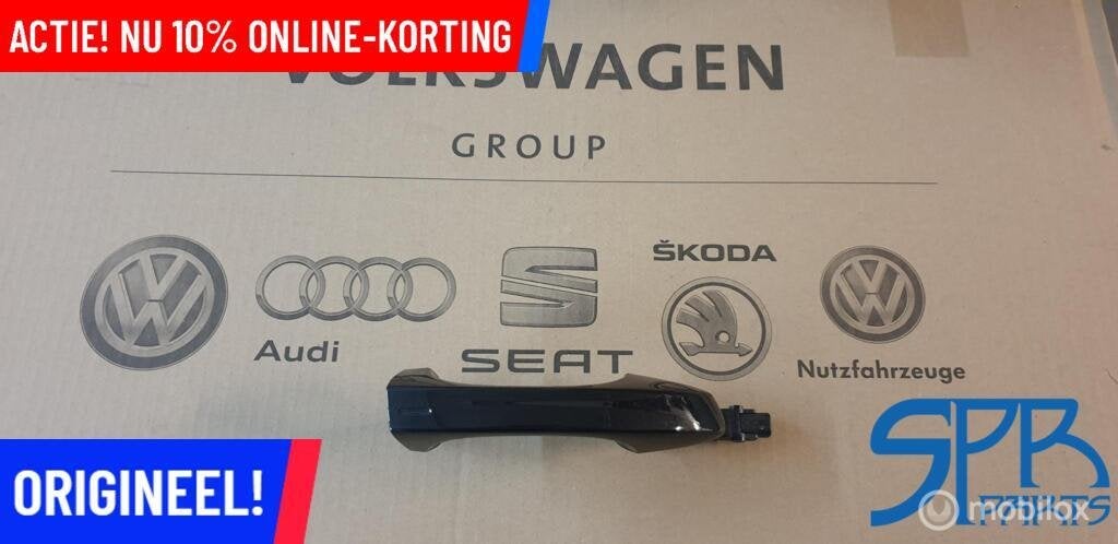GOLF 7 LC9X KEYLESS Deurgreep Rechtsvoor PORTIERGREEP RECHTS, Neuf, Enlèvement ou Envoi, Volkswagen, Volkswagen