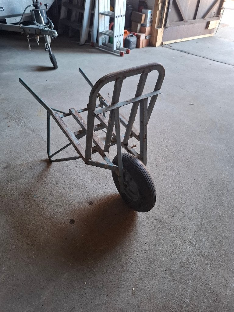 Stenen kruiwagen, Tuin en Terras, Kruiwagens, Ophalen, Gebruikt, Handmatig, Eenwielig