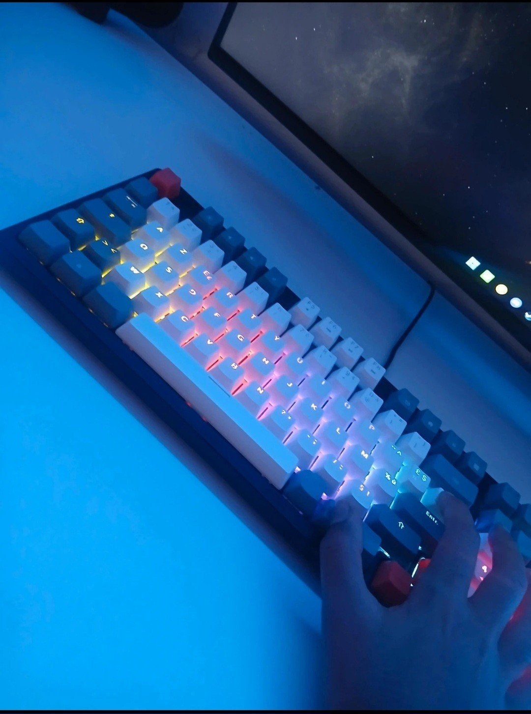 clavier gaming, Computers en Software, Toetsenborden, Verzenden, Gaming toetsenbord, Spirit of Gamer, Bedraad