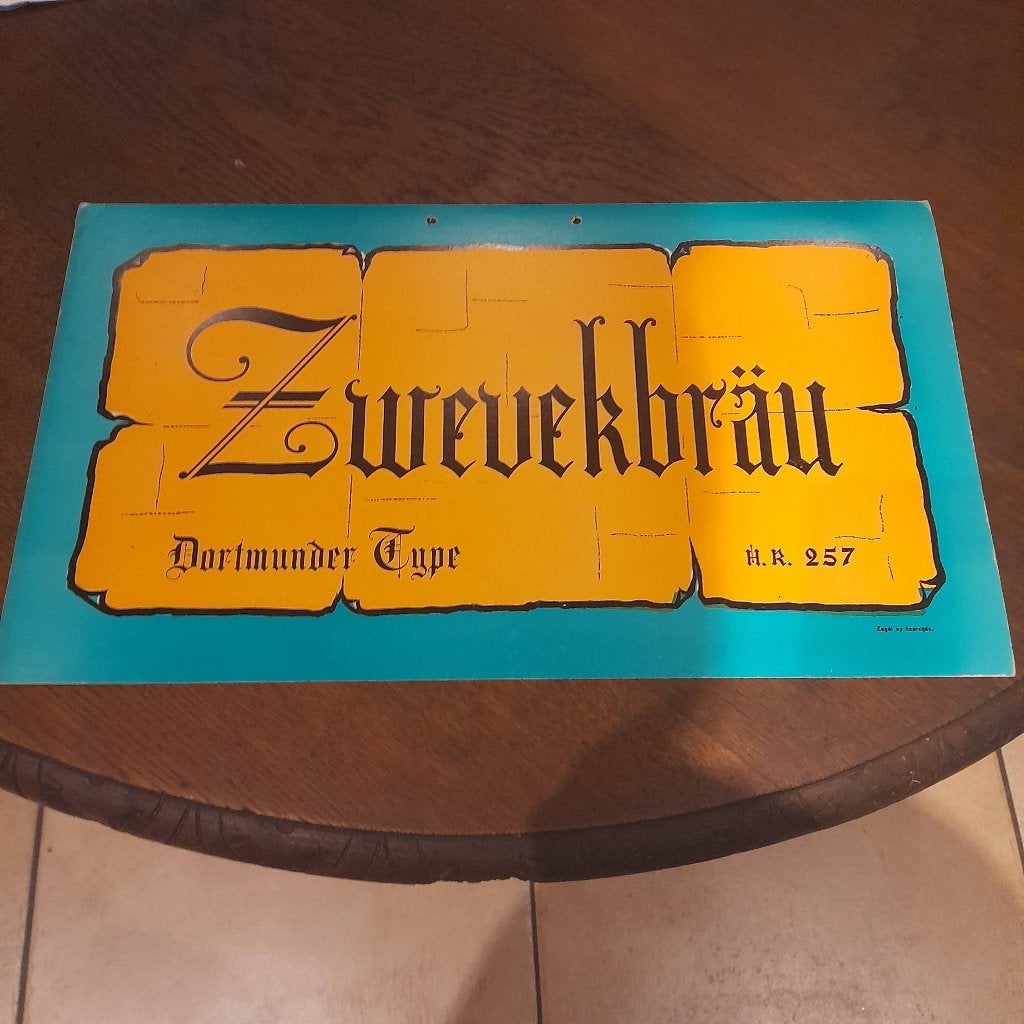 Botdje " zwevebrau" br. Van Assche,  st gilles dendermonde, Ophalen of Verzenden, Zo goed als nieuw