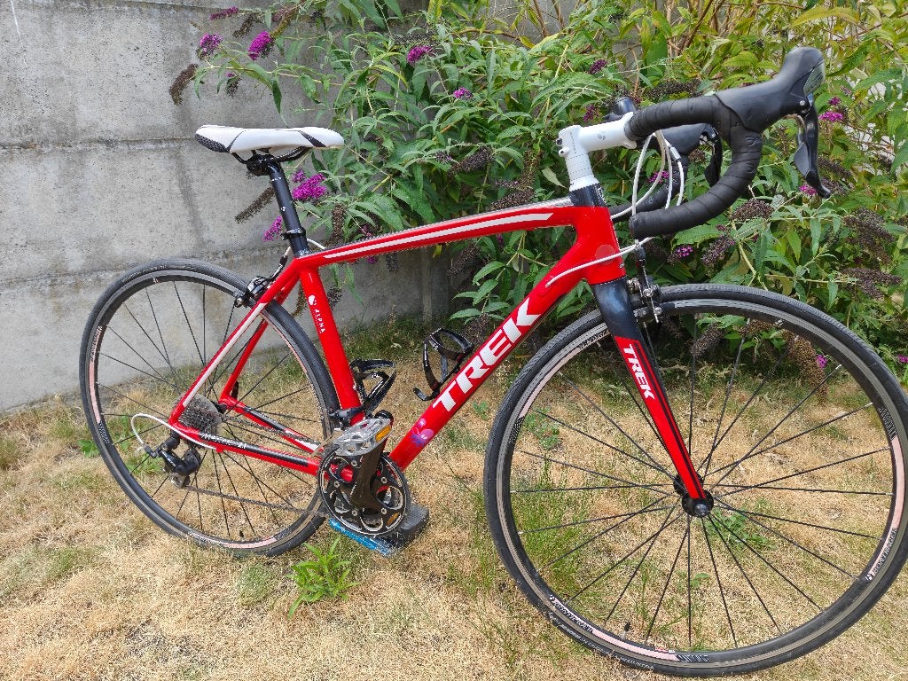 Trek Madone 2.1, Gebruikt, Velgrem, Aluminium, Minder dan 49 cm