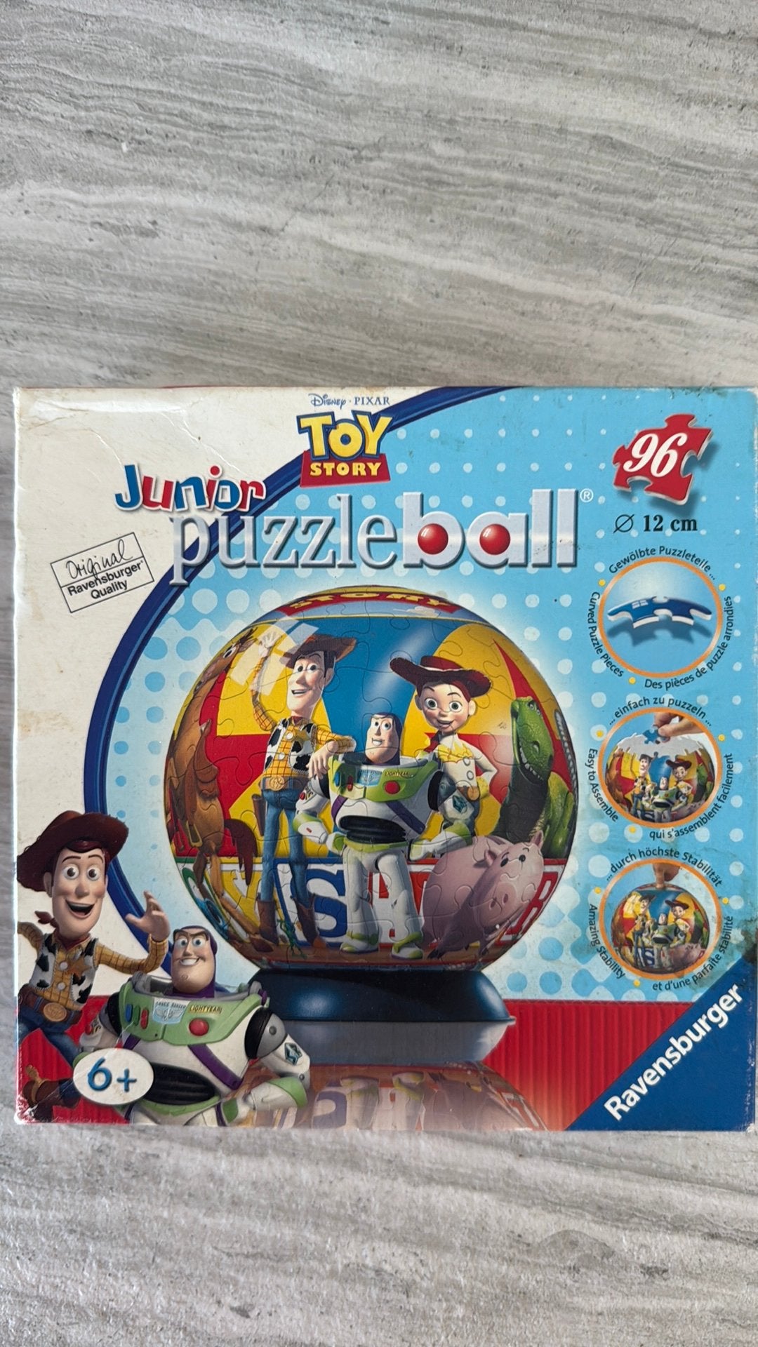 Ravensburger "Junior Puzzleball" Toy Story, Kinderen en Baby's, Speelgoed | Kinderpuzzels, Ophalen of Verzenden, Meer dan 50 stukjes