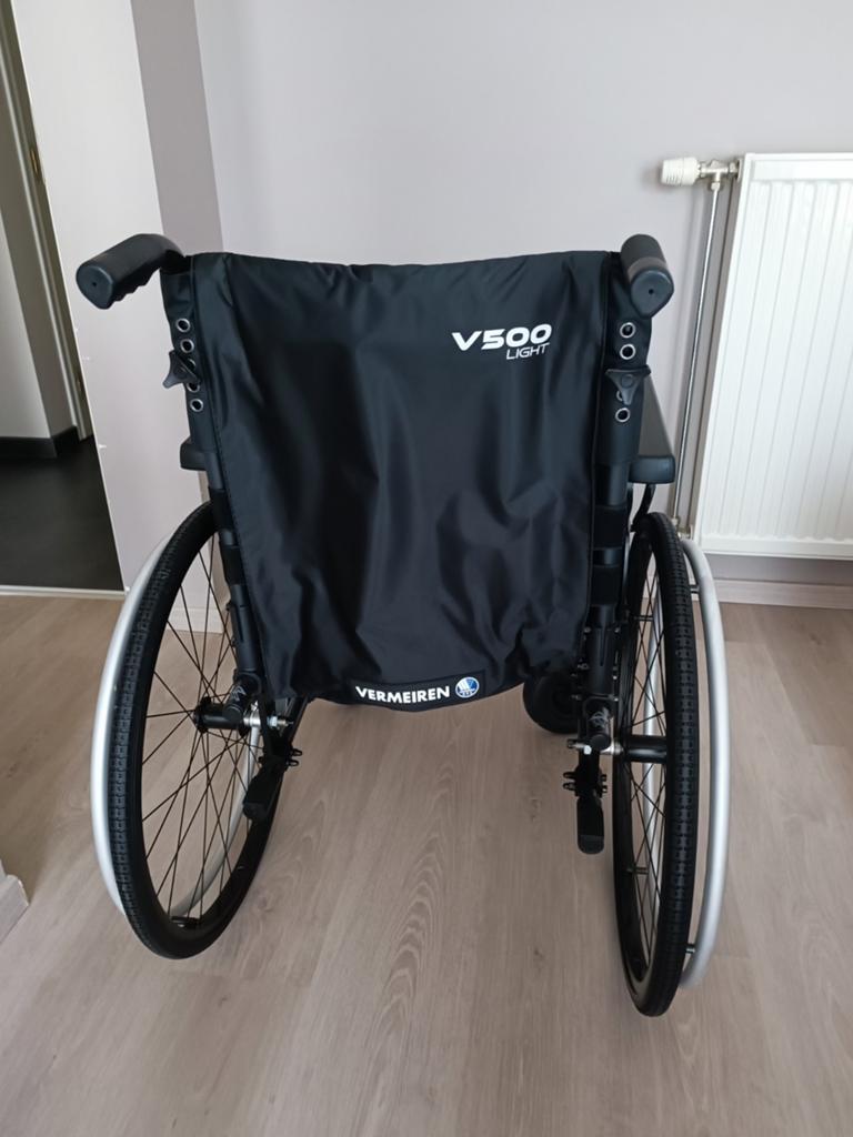 Nieuwe rolstoel makkelijk transporteerbaar, Ophalen, Inklapbaar, Nieuw, Duwrolstoel