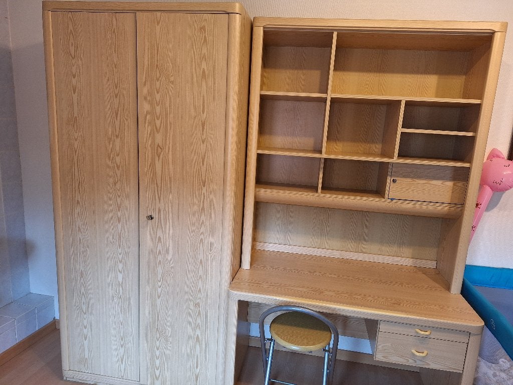 Tienerslaapkamer - zelf afbreken en ophalen, Huis en Inrichting, Slaapkamer | Complete slaapkamers, Ophalen, Gebruikt, Eenpersoons