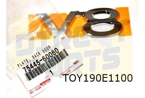 Toyota Land Cruiser 200 embleem tekst ''V8''  Origineel!  75, Auto-onderdelen, -, Verzenden, -, Nieuw