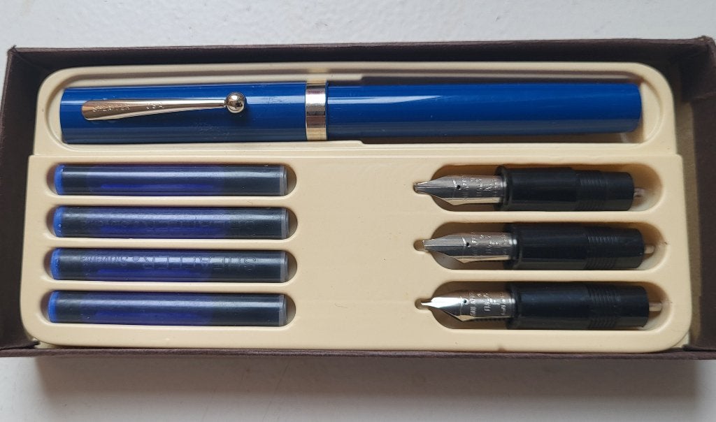 Sheaffer Calligraphy Set, Ophalen, Sheaffer, Met doosje, Zo goed als nieuw
