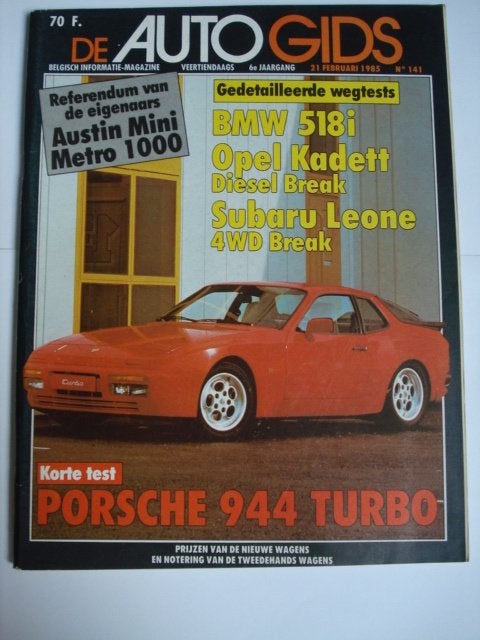AutoGids 141, Boeken, Verzenden, Gelezen, Algemeen