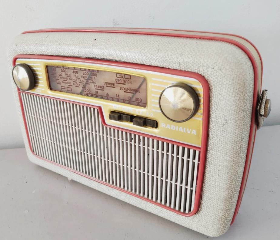 Vintage Radialva  Model Milord 3  : 1960, Ophalen of Verzenden