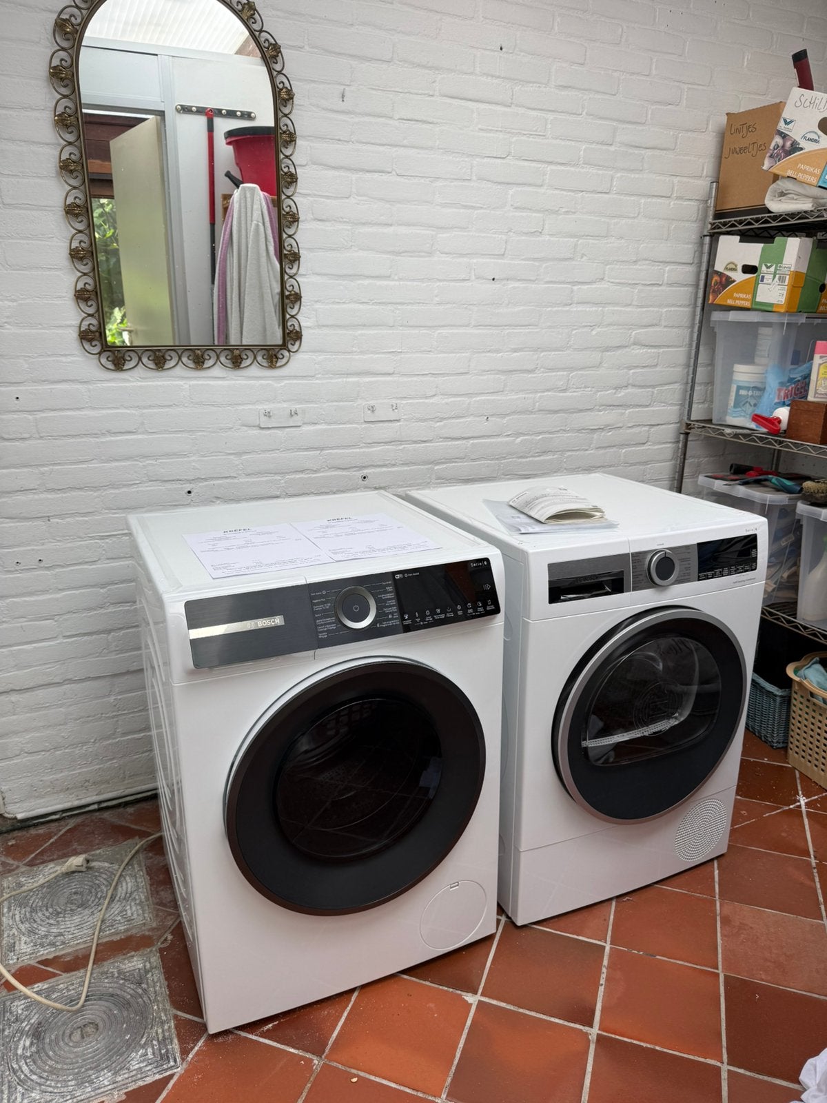Bosch 6 serie wasmachine - nieuw, Elektronische apparatuur, Ophalen, 10 kg of meer, Nieuw, 1600 toeren of meer