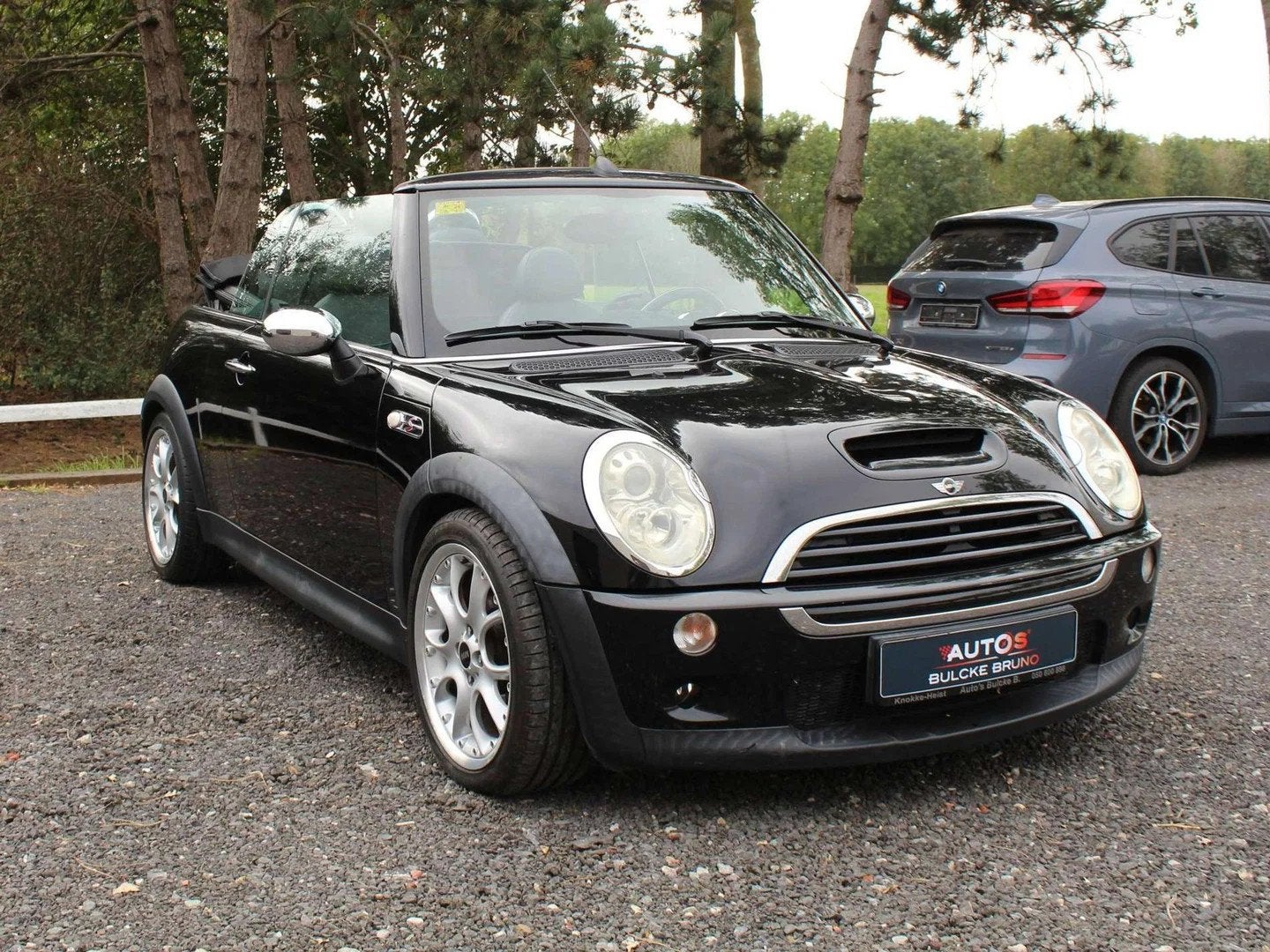 MINI Cabrio Cooper S Full Option * Weinig KM * Als Nieuw, Cuir, Entreprise, Boîte manuelle, Noir