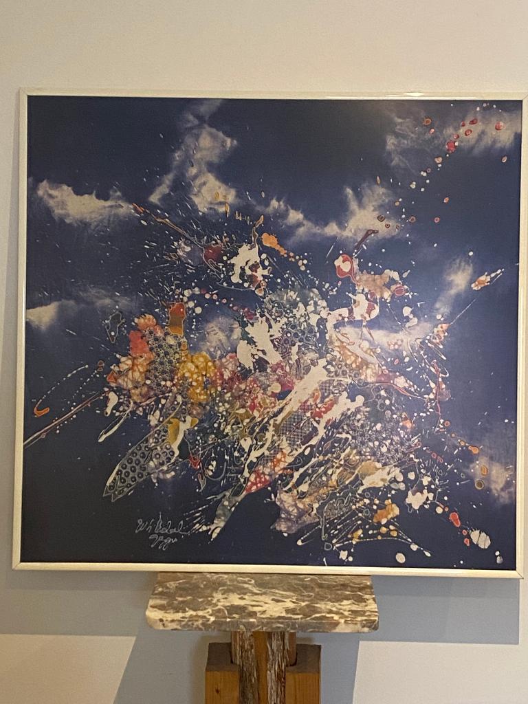 Kleurenexplosie /Batik, Ophalen