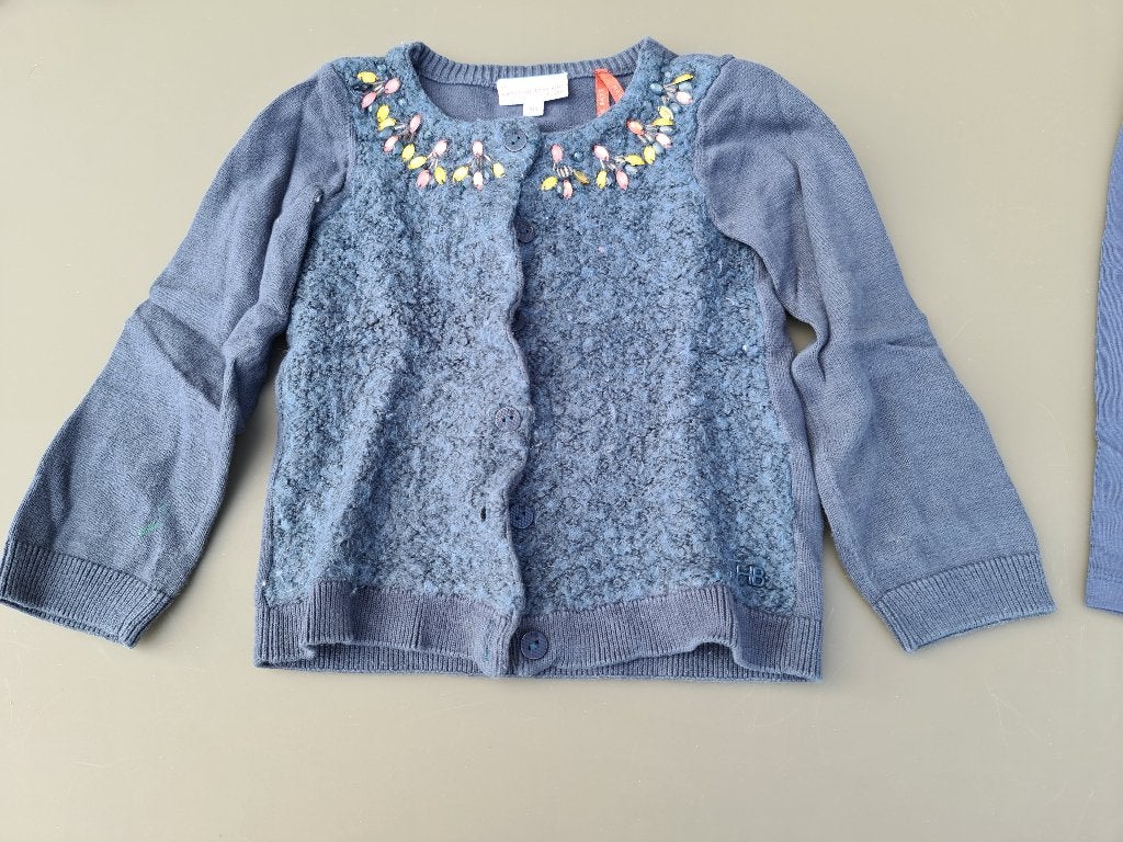cardigan, gillet, pull, trui Hampton Bays 104, Enfants & Bébés, Vêtements enfant | Taille 104, Enlèvement, Comme neuf