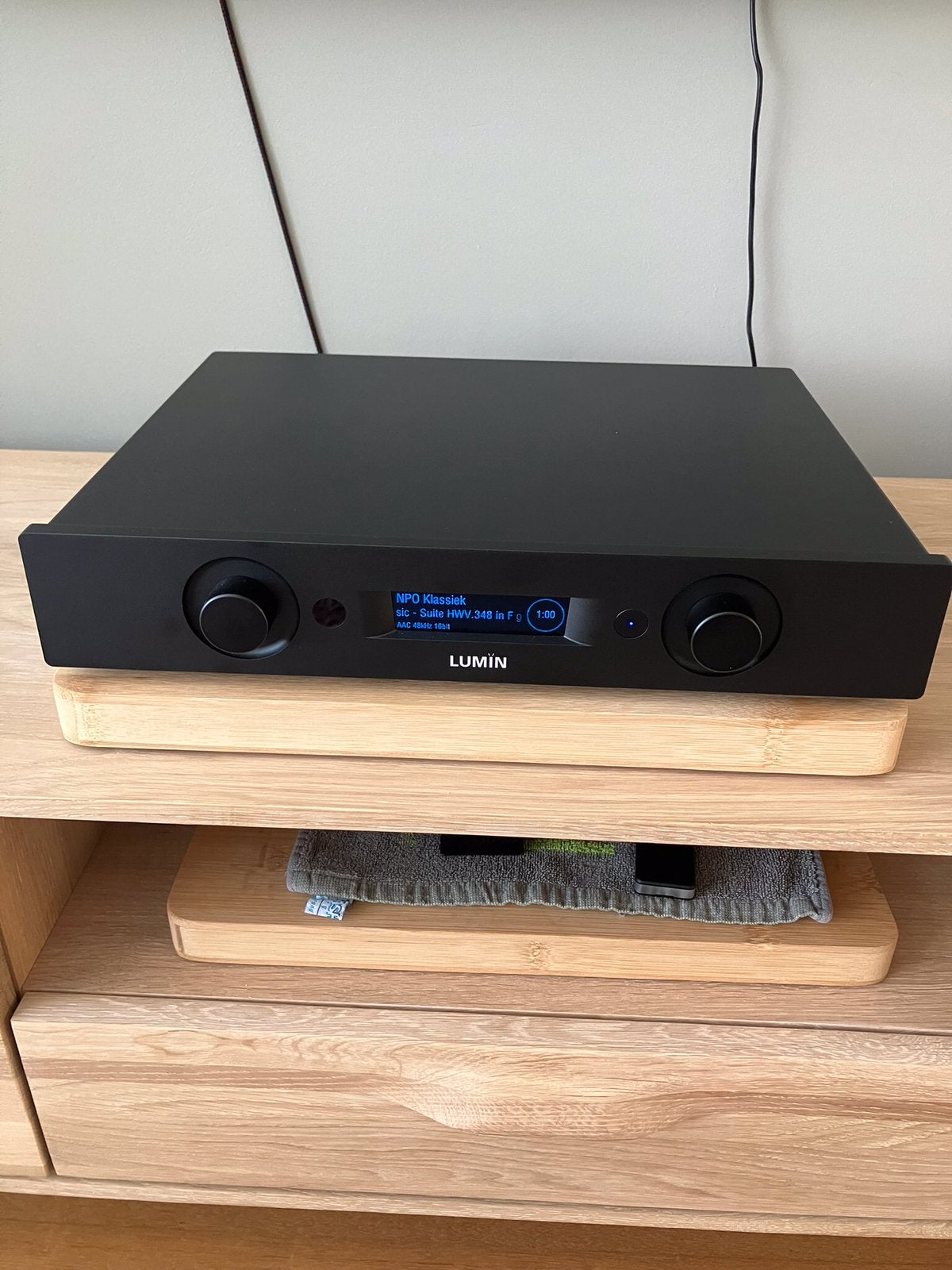 Lumin P1 mini streamer, dac, voorversterker, Audio, Tv en Foto, Ophalen, Zo goed als nieuw, HDMI