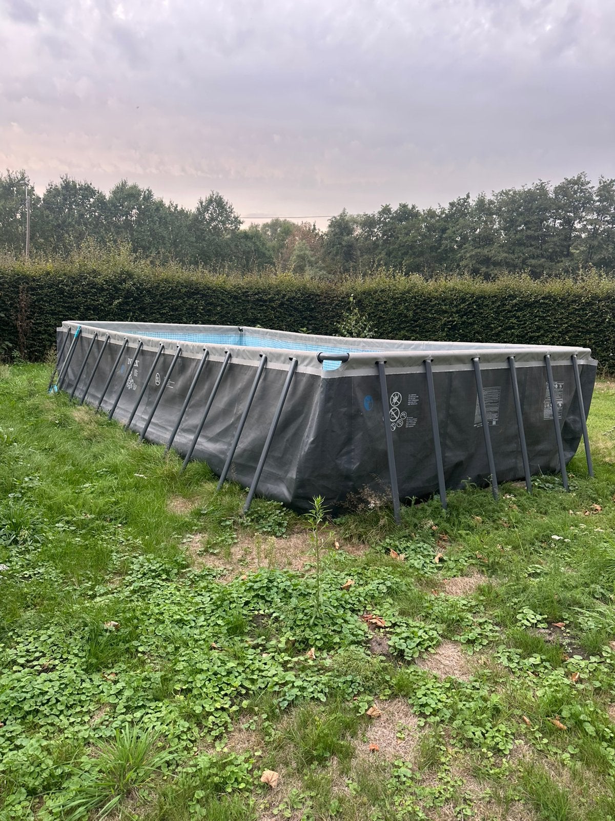 Zwembad intex 732x366x132, Ophalen, Zo goed als nieuw