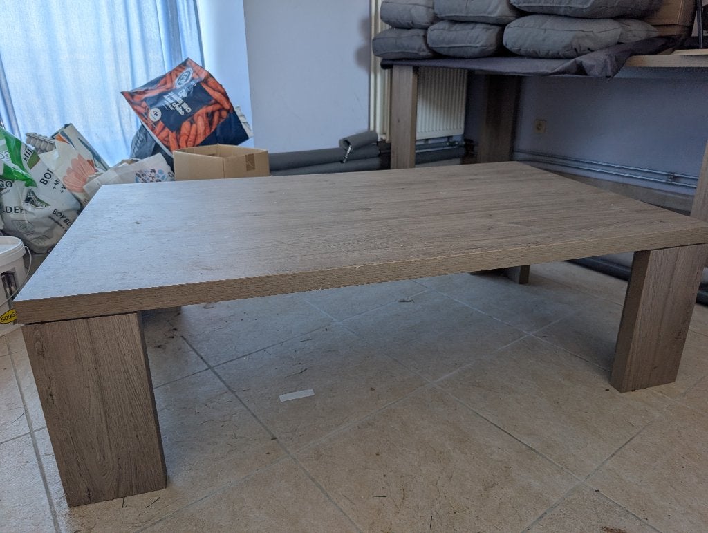 Salontafel, Huis en Inrichting, Ophalen, Gebruikt, 100 tot 150 cm, 50 tot 100 cm