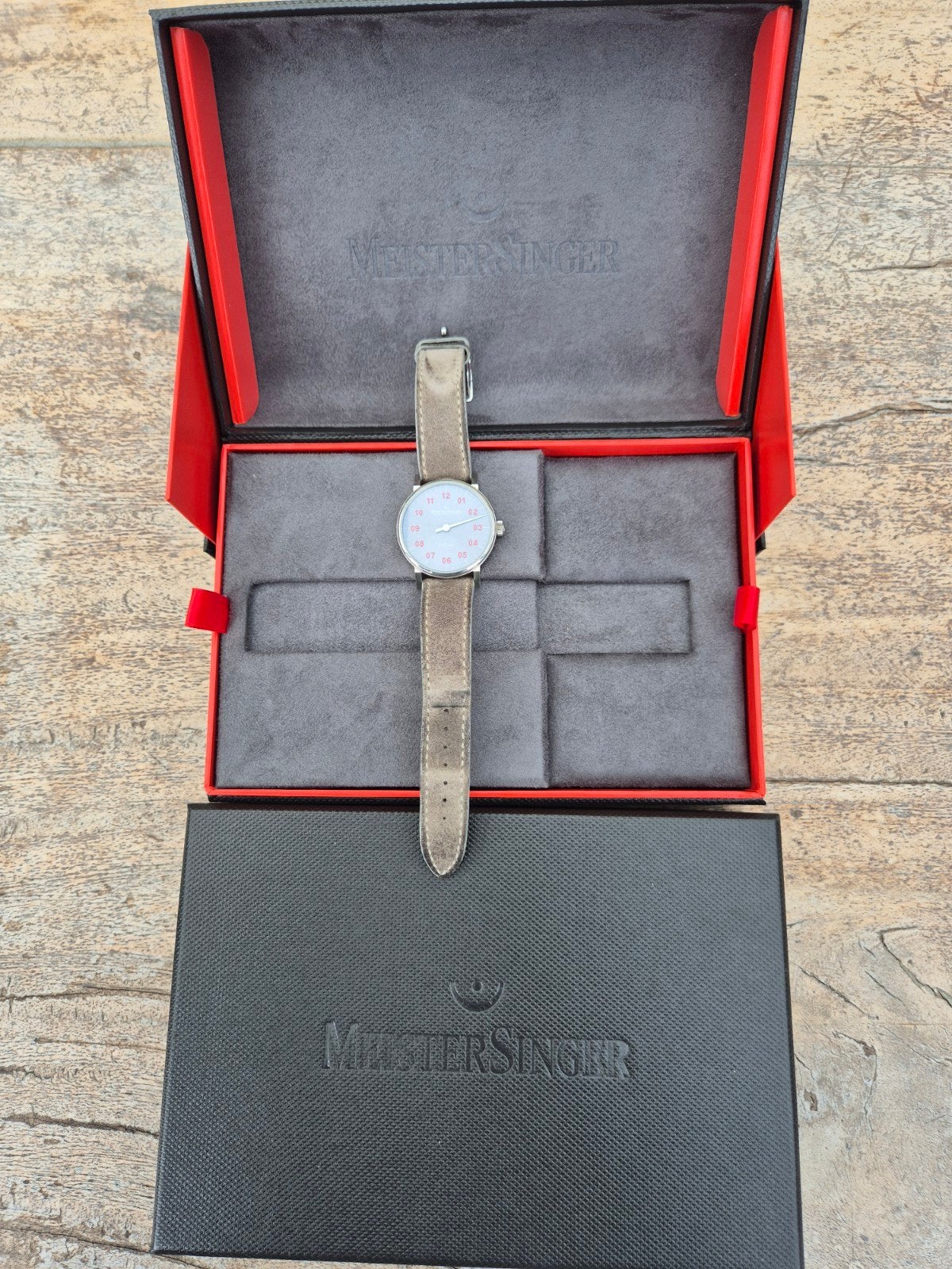 MeisterSinger éénwijzer-horloge, Ophalen of Verzenden