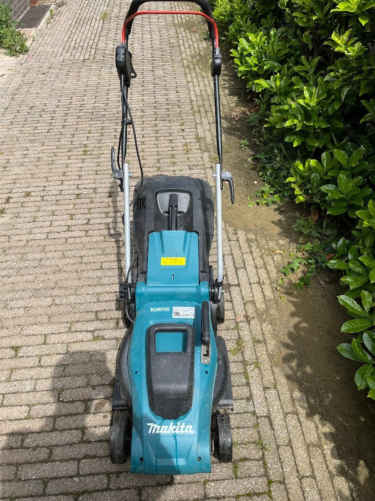 Grasmaaier Makita, Ophalen, Cirkelmaaier, Elektrische grasmaaier, Zo goed als nieuw