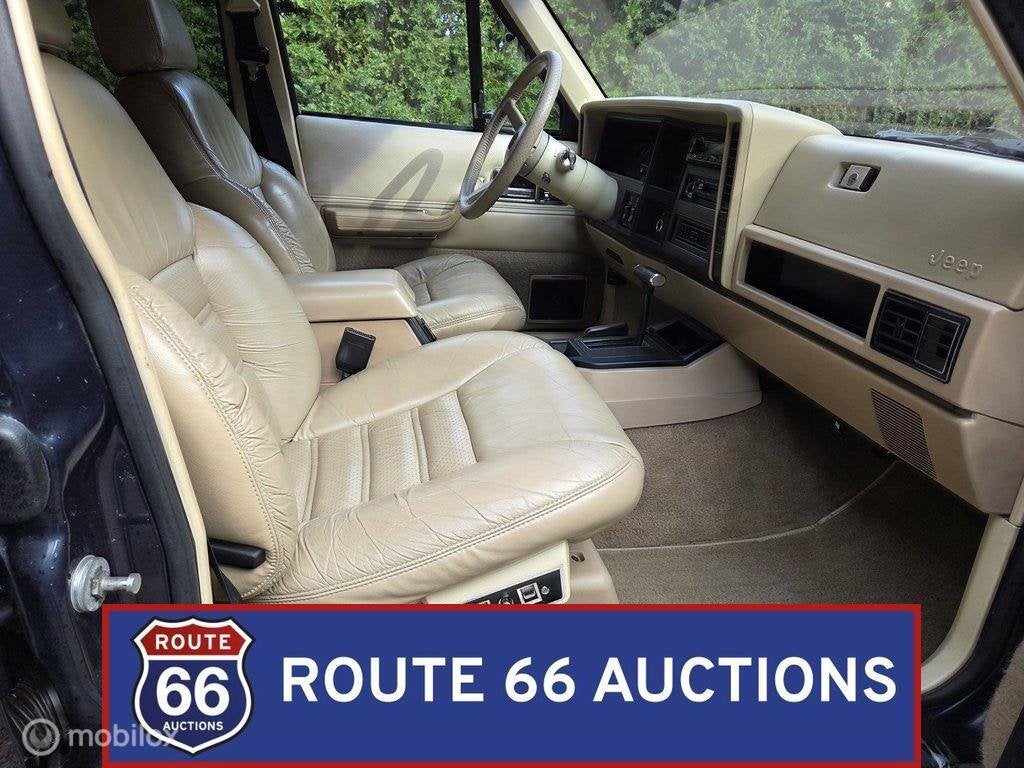 Jeep Cherokee XJ Limited | 1990 | Route 66 Auctions, Jeep, Zwart, Bedrijf, Handgeschakeld