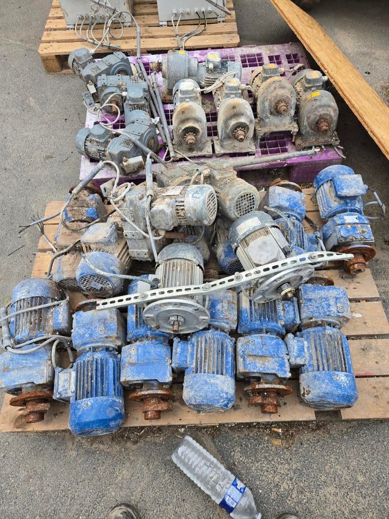 ElectroMotoren met reductie, Ophalen