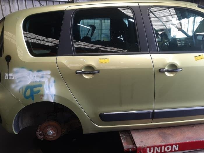 Portière 4portes arrière droite d'un Citroen C3 Picasso (K, -, 3 mois de garantie, Utilisé, Porte