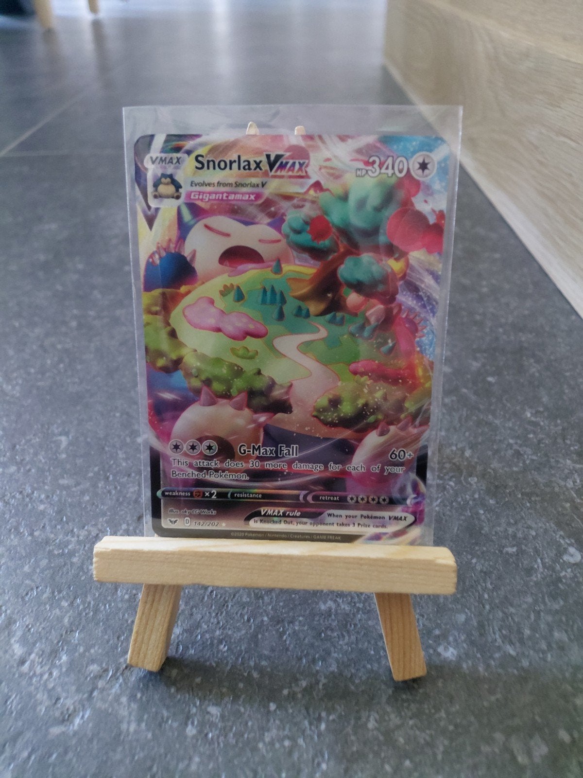 pokémon kaart Snorlax, Hobby en Vrije tijd, Verzamelkaartspellen | Pokémon, Ophalen of Verzenden, Zo goed als nieuw, Losse kaart