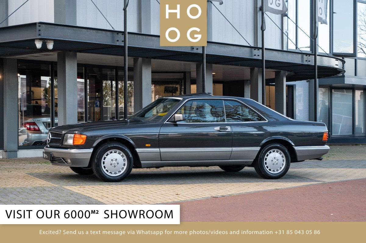 Mercedes-Benz S-Klasse 500SEC (bj 1988, automaat), 4 zetels, Gebruikt, 8 cilinders, Overige kleuren